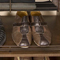 Deluxe tilt shoe shelves